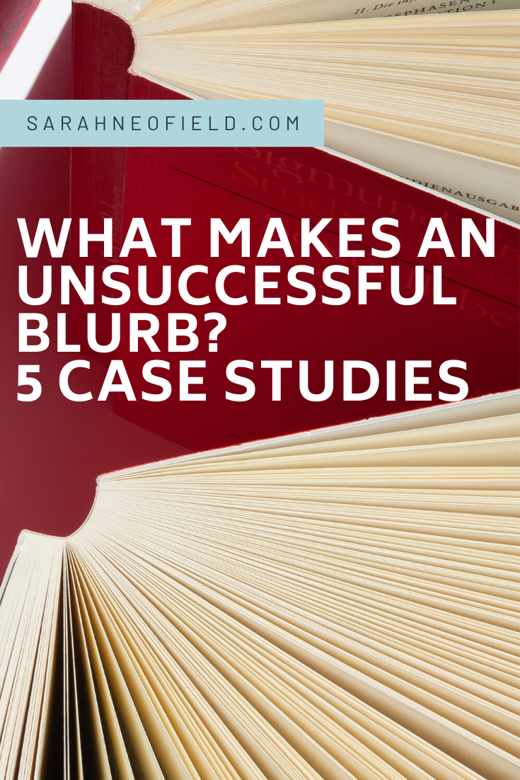 What makes an unsuccessful blurb?