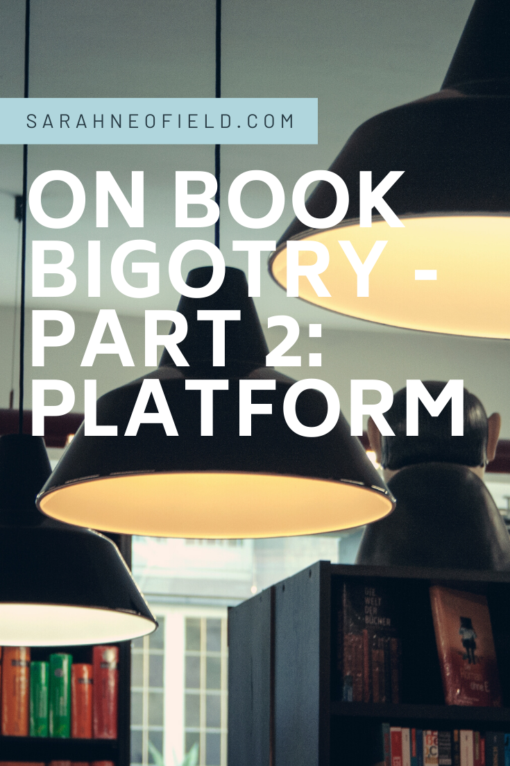 On Book Bigotry – Part 2